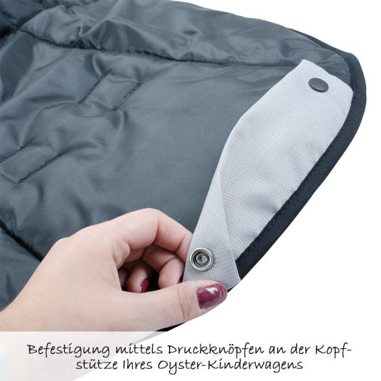Baby Style Fußsack Oyster - Silver Mist