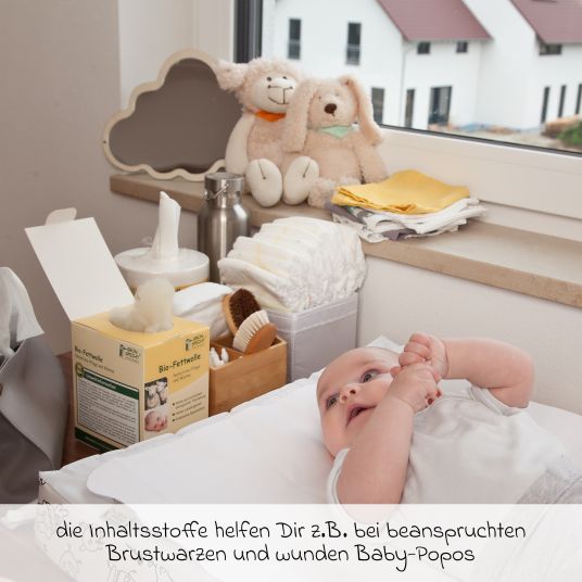 Babyartikel.de Baby care set 12-piece - economy set for daily baby care - stars gray