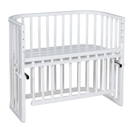 Babybay Maxi Comfort Plus co-sleeper - white lacquered