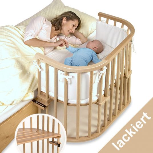 Babybay Extra Bed Original Extra Ventilated - Natur lacquered