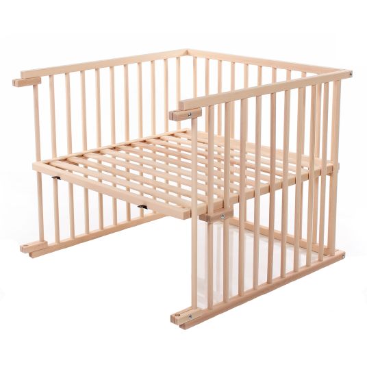 Babybay Crib conversion kit for Maxi co-sleeper and Boxspring - natural untreated