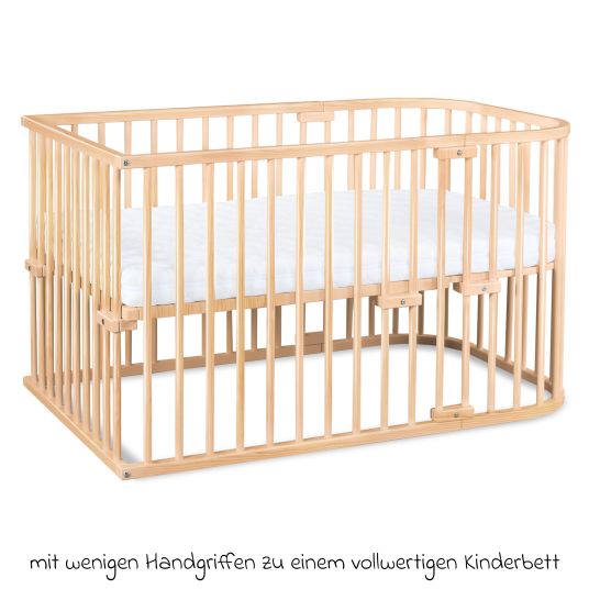 Babybay Kinderbettumbausatz für Beistellbett Original - Natur lackiert