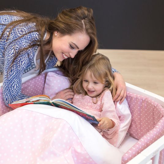 Babybay Matratze Klima extraluftig für Maxi, Boxspring, Comfort Plus Kinderbettumbausatz - Weiß