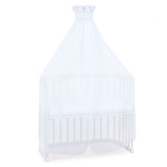 Babybay Mosquito protection and canopy for all co-sleeper beds up to 96 cm long - white