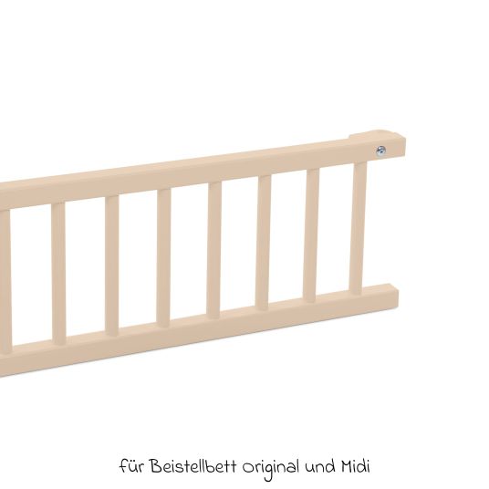 Babybay Verschlussgitter für Beistellbett Original & Midi - Beige lackiert