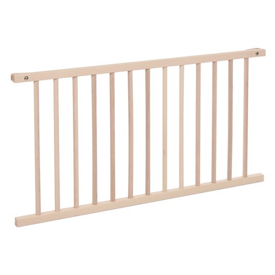 Babybay Locking rail for XXL box spring bed - for use in children's beds - natural, untreated