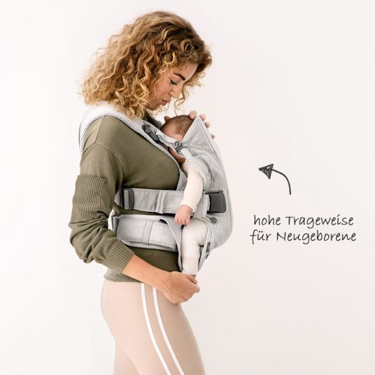 BabyBjörn Baby Sling One Air Mesh New Version - Silver