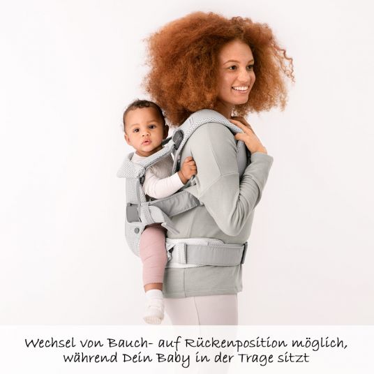 BabyBjörn Baby Sling One Air Mesh New Version - Silver