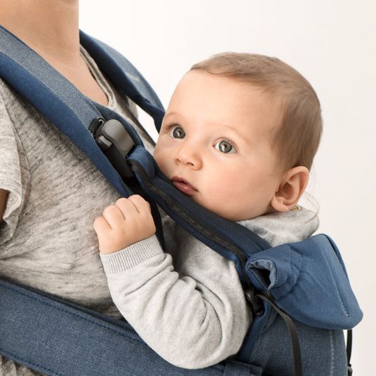 BabyBjörn Baby Sling One Cotton Mix New Version - Classic Jeans Midnight Blue