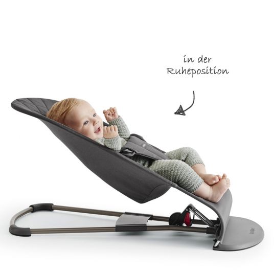 BabyBjörn Bouncer Bliss Cotton - Anthracite