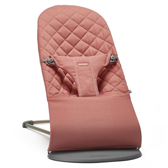 BabyBjörn Bouncer Bliss Cotton Be You - Terracotta Pink