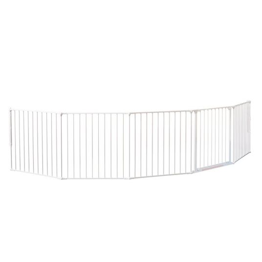 BabyDan Flexible protective grille XXL 90 - 350 cm - White