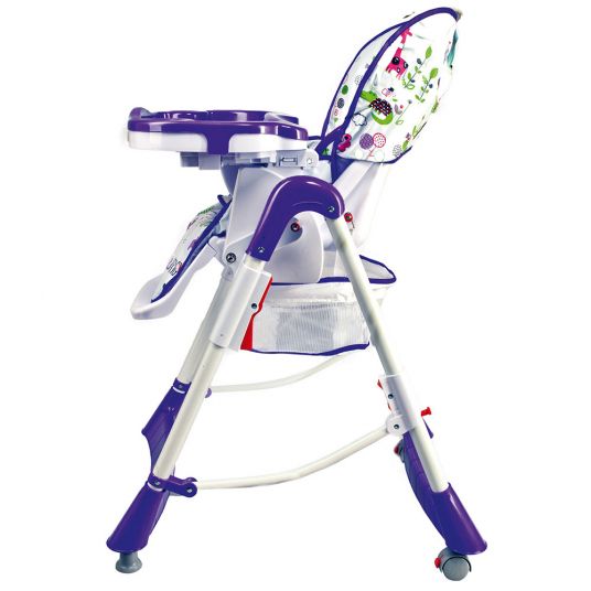 Babygo High chair Tower Jungle - Violet