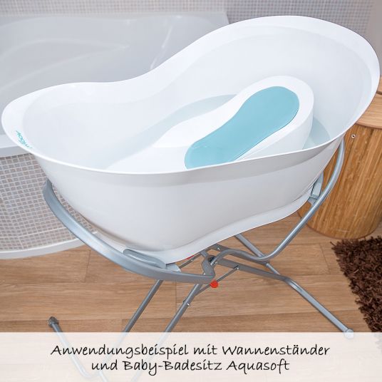 Babymoov Baby-Badewanne Aquanest - Weiß