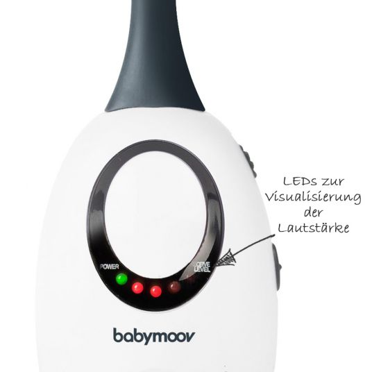 Babymoov Baby monitor Simply Care con 2 adattatori