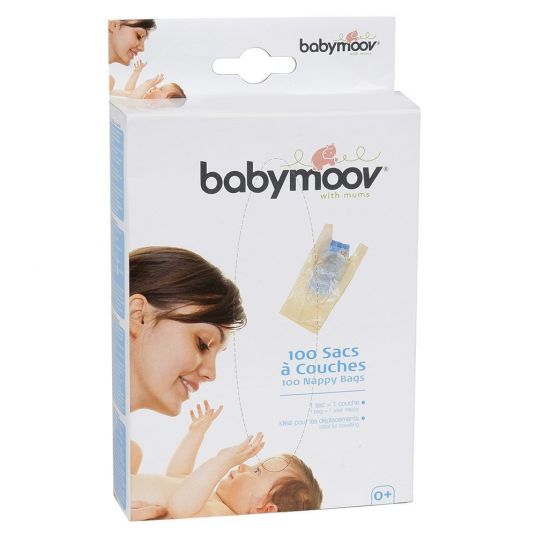 Babymoov Einweg-Windelbeutel 100er Pack Anti-Geruch