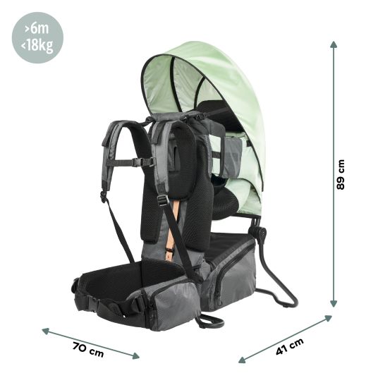 Babymoov Kindertrage Moov & Hike - Green