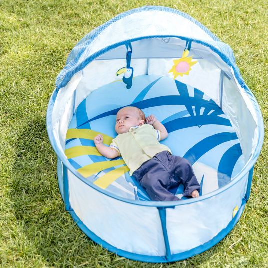 Babymoov Travel cot & play park 2 in 1 Little Babyni - Tropical