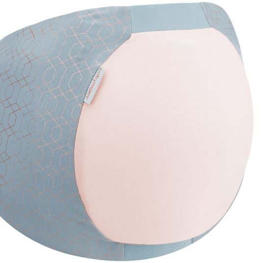 Babymoov Cintura di gravidanza Cintura da sogno per il comfort del sonno - Oro rosa - Taglia XS/S