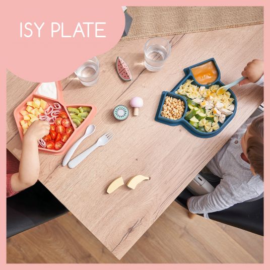 Babymoov Piatto da mangiare in silicone ISY - Fox