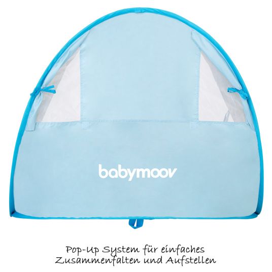 Babymoov Spielzelt mit UV-Schutz & Moskitonetz - Blau