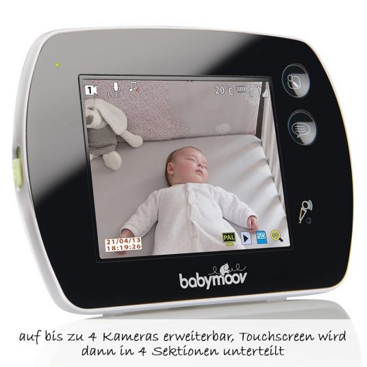 Babymoov Video Baby Monitor con schermo tattile