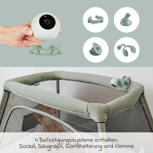 Babymoov Video-Babyphone Yoo Go Plus mit Kamera & 5 Zoll HD-Bildschirm