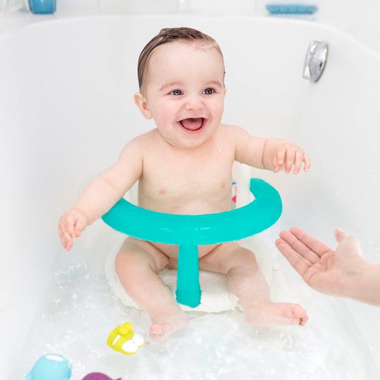Badabulle Baby bath seat foldable - Coon - White Blue