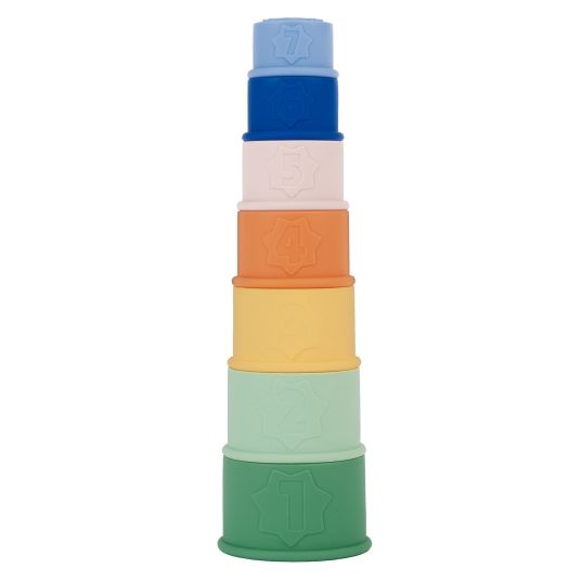 Badabulle Badespielzeug Stackable Cups 7-teilig