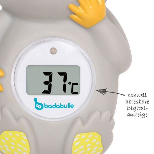 Badabulle Bath thermometer - raccoon