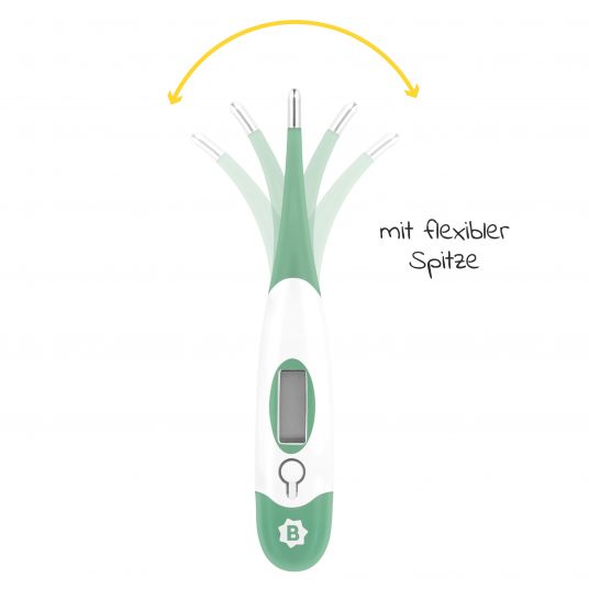 Badabulle Digital Fever Thermometer - Green