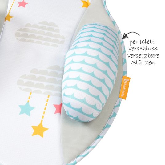 Badabulle Ergonomic baby support - clouds