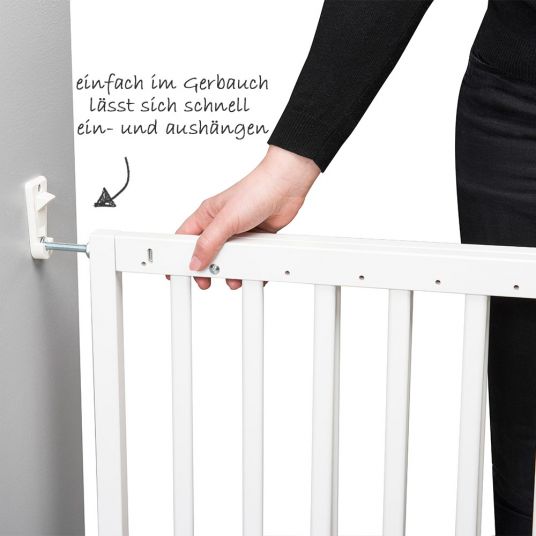 Badabulle Protective grille wood adjustable - Color Pop - White