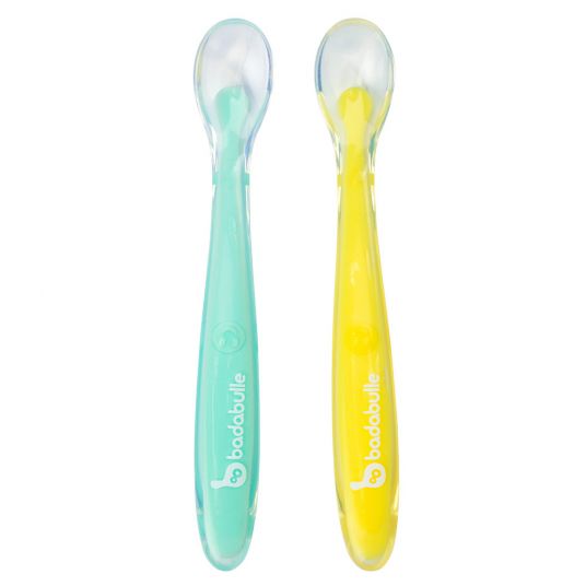 Badabulle Silicone spoon 2 pack