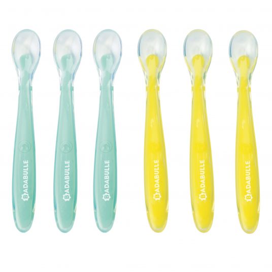 Badabulle Silicone spoon 6 pack