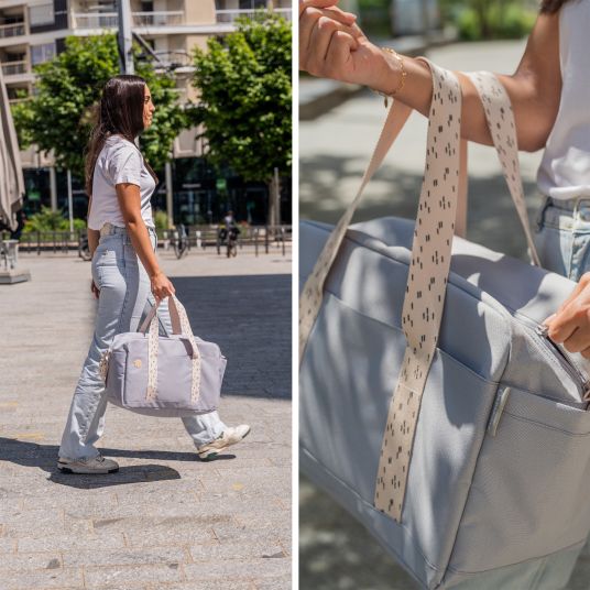 Badabulle Bowling changing bag - Grey