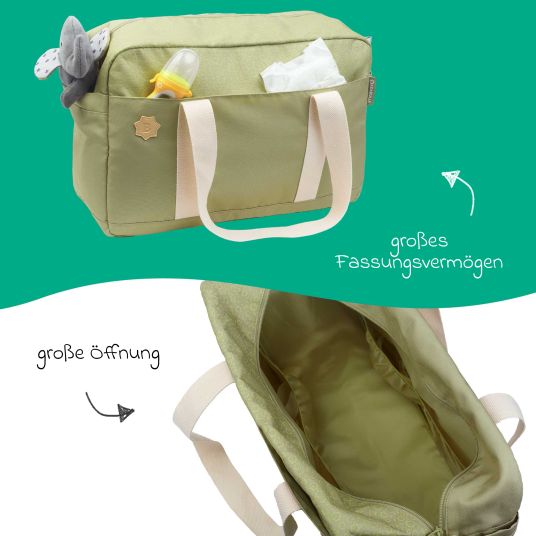 Badabulle Wickeltasche Bowling - Olive