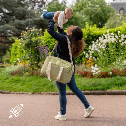 Badabulle Bowling changing bag - Olive