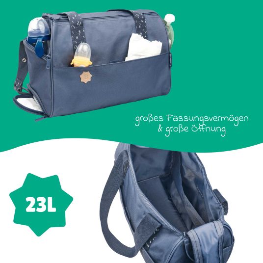 Badabulle Pocketstyle changing bag - Blue