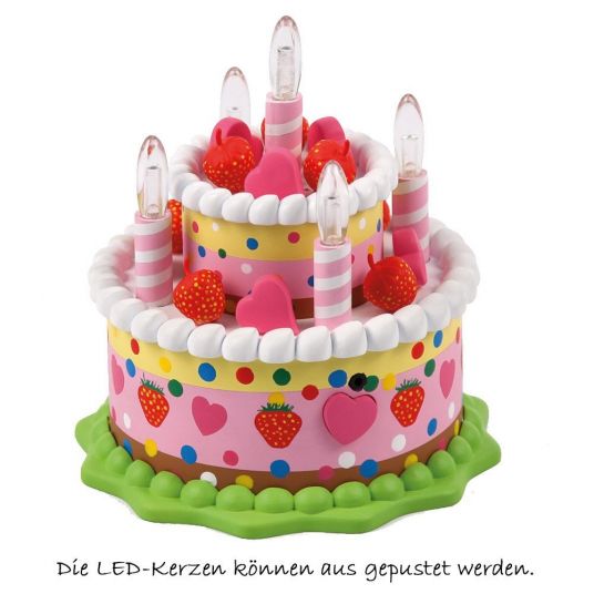 Bayer Design Doll Piccolina Birthday 38 cm - with 24 functions
