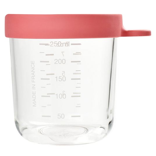 Beaba Aufbewahrungsbehälter Glas 250 ml - Pink