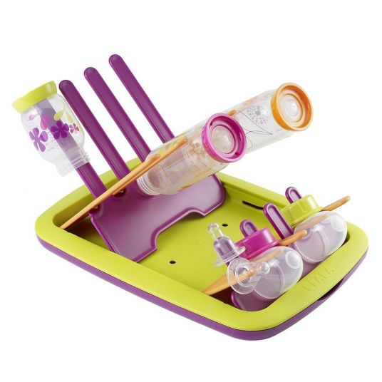 Beaba Bottle stand with collection tray foldable - Gipsy