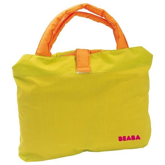 Beaba Komfort-Sitz für Einkaufswagen - Grün Orange