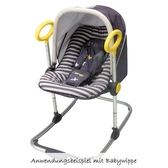 Beaba Canopy for baby bouncer Up & Down - Light Gray Gray