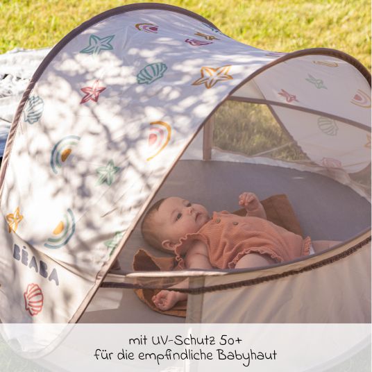 Beaba Spielzelt & Babynest Breezy mit UV-Schutz - Clay Earth