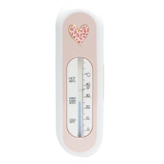 bébé-jou Bath Thermometer - Leopard Pink
