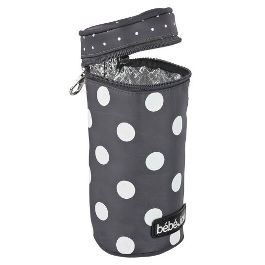 bébé-jou Insulated bag - Grey Dots