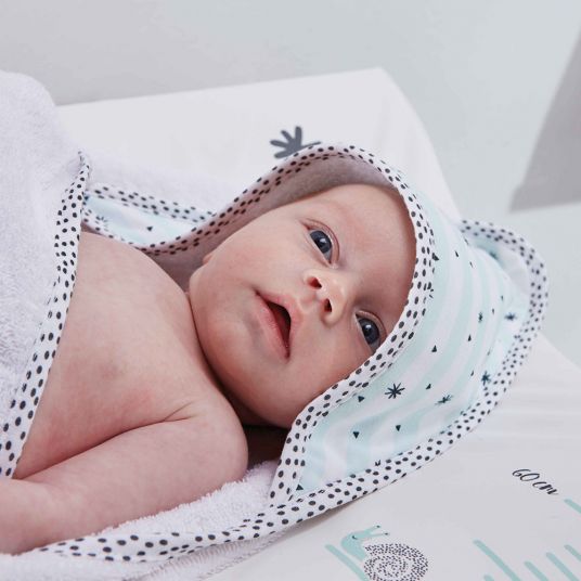 bébé-jou Hooded bath towel 85 x 75 cm - Hello Little One
