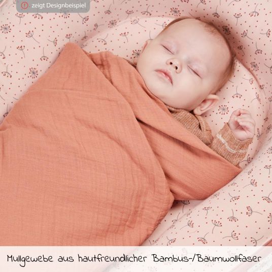 bébé-jou Mullwindel 3er Pack Musselin 70 x 70 cm - Wish Pink