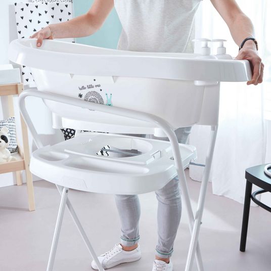 bébé-jou Wannenständer Click klappbar 103 cm - Weiß